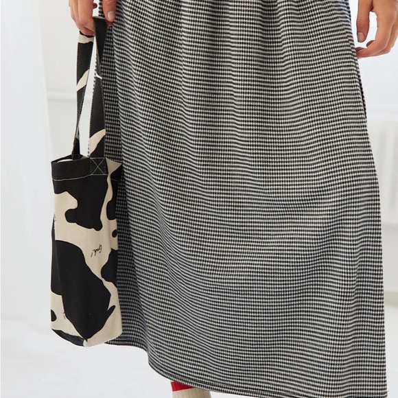 NWT new cow print Wine Tote from LISA SAYS GAH - Picture 4 of 13